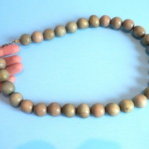 Wooden Bead Necklace